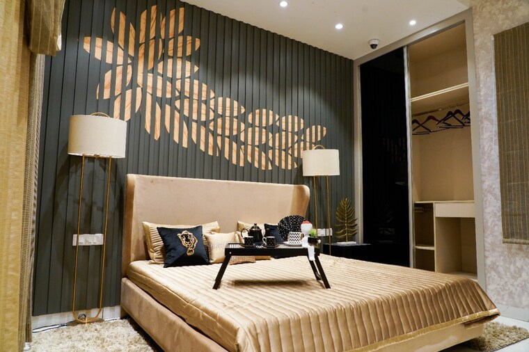 Master Bedroom, malwa-escon-primera 3 Bedroom 1550 Sq.Ft. Apartment In International Airport Road Zirakpur 9474998