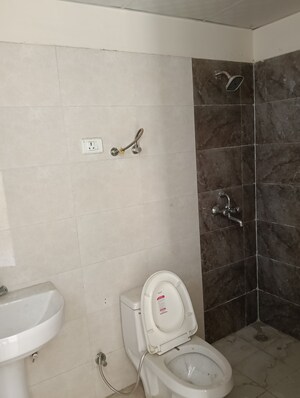 Bathroom in 2 BHK Apartment at JKG Palm Resort, Raj Nagar Extension – for Rent