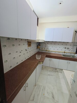 Kitchen in 2 BHK Builder Floor at Malviya Nagar – for Rent