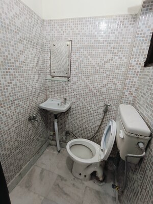 Bathroom in 2 BHK Builder Floor at Malviya Nagar – for Rent