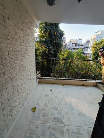Balcony in 2 BHK Builder Floor at Malviya Nagar – for Rent