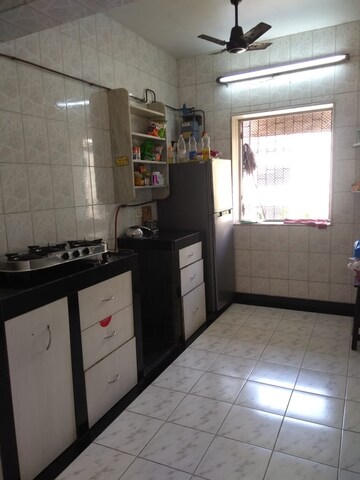 Kitchen in 3 BHK Apartment at Bhawani Tower Andheri, Marol – for Rent
