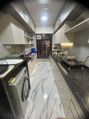 Kitchen in 2 BHK Apartment at Leena  Bhairav Residency, Mira Road – for Rent