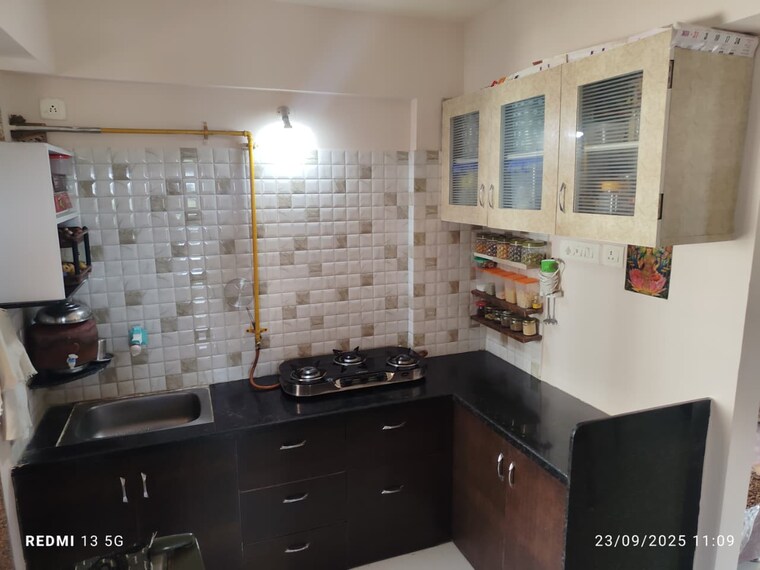 Kitchen, gota 3 Bedroom 1250 Sq.Ft. Apartment In Gota Ahmedabad 9475458