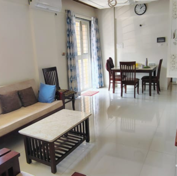 Living Room in 3 BHK Apartment at Polite Bhalchandra Vihar, Ravet – for Sale