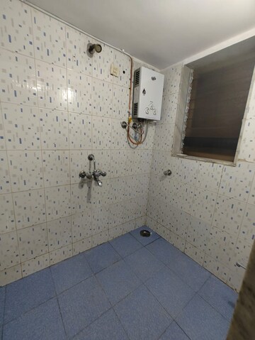Bathroom in 1 RK Apartment at Satyam CHS Naupada, Naupada – for Rent