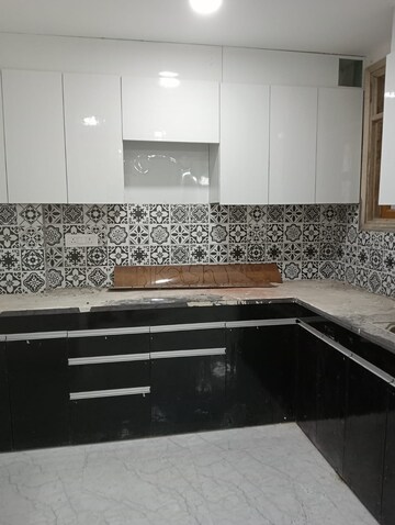 Kitchen in 3 BHK Builder Floor at Malviya Nagar – for Rent
