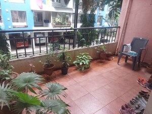 Balcony in 2 BHK Apartment at Sai Saheb, Pimple Saudagar – for Sale