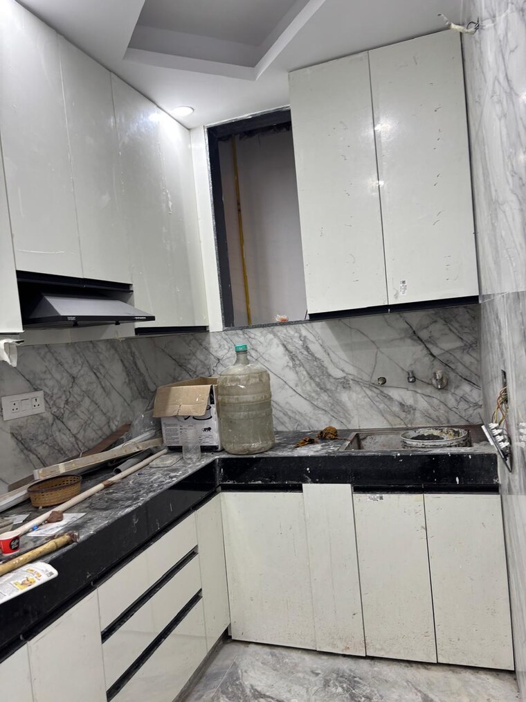Kitchen, malviya nagar 3 Bedroom 1100 Sq.Ft. Builder Floor In Malviya Nagar Delhi 9475544