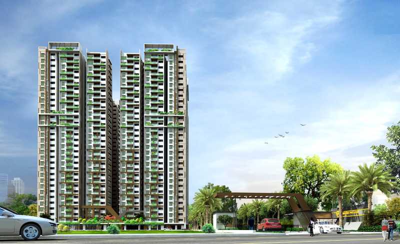 2 BHK + Pooja Room Apartment For Sale in Arsis Green Hills