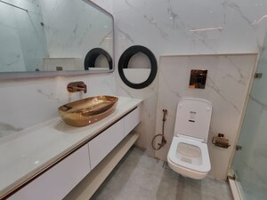 Bathroom in 3 BHK Builder Floor at Greater Kailash ii – for Sale