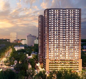 2 BHK Apartment – Exterior View View at Ajmera Crosstown One, Kalyan West - for Rent