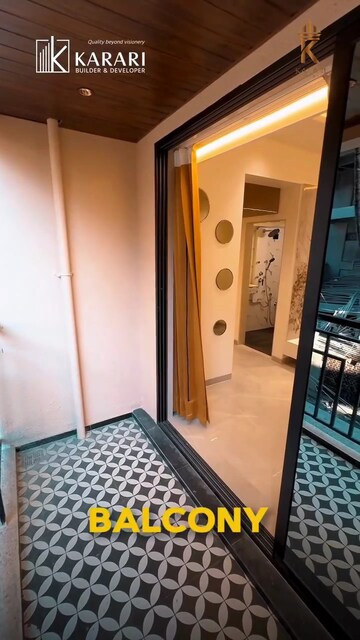 Balcony in 1 BHK Apartment at Shiv Karari Heights, Nalasopara West – for Sale