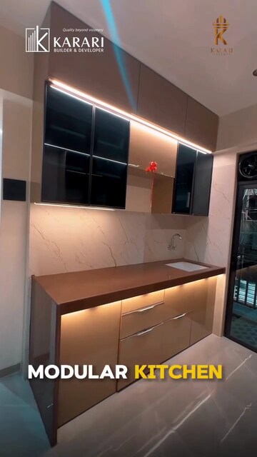 Kitchen in 1 BHK Apartment at Shiv Karari Heights, Nalasopara West – for Sale