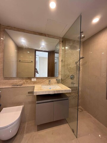 Bathroom in 4 BHK Apartment at Hiranandani Estate Rodas Enclave, Ghodbunder Road – for Rent