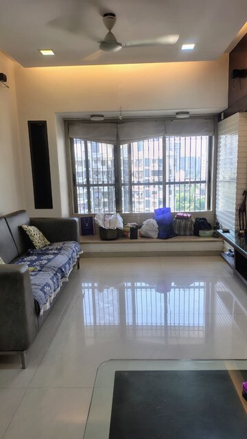 Living Room in 2 BHK Apartment at Atlanta Heights, Prabhadevi – for Rent