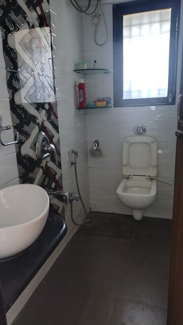 Bathroom in 2 BHK Apartment at Atlanta Heights, Prabhadevi – for Rent