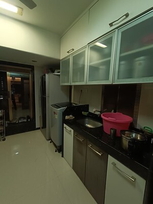 Kitchen in 2 BHK Apartment at Atlanta Heights, Prabhadevi – for Rent