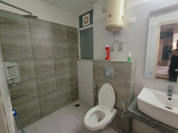 Bathroom in 3 BHK Apartment at Orchid Island, Sector 51 – for Rent