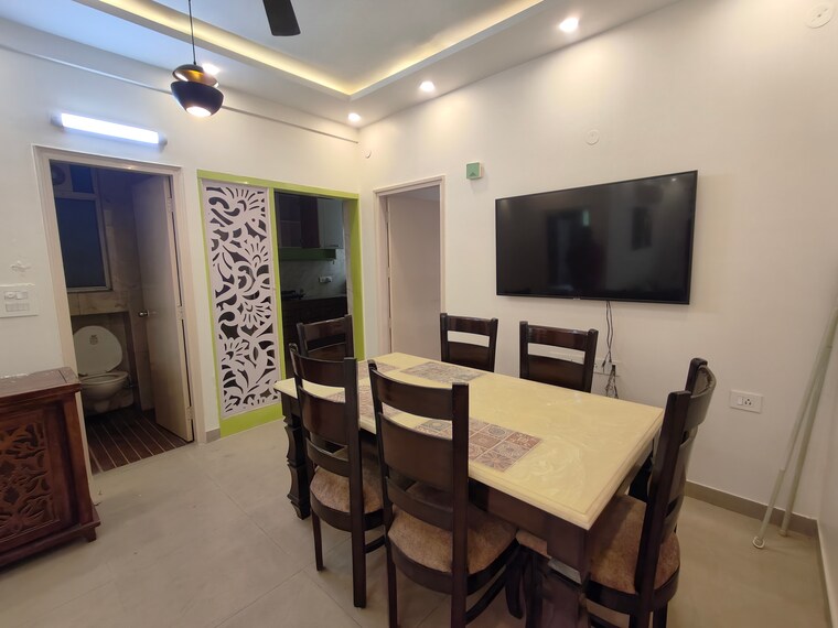 Dining area, orchid-island 3 Bedroom 1460 Sq.Ft. Apartment In Sector 51 Gurgaon 9475925