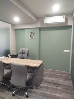 Team Area in  Office Space at Shreeya Atlanta, Thaltej – for Rent