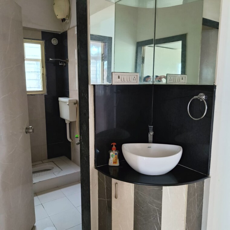 Attached Bathroom, l-s-mehetre-shiv-angan 2 Bedroom 1001 Sq.Ft. Apartment In Pimple Saudagar Pune 9476141