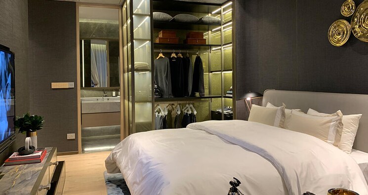 Bedroom, rustomjee-crown 4 Bedroom 1700 Sq.Ft. Apartment In Prabhadevi Mumbai 9476270