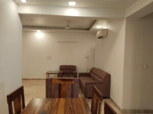 Living Room in 3 BHK Apartment at Vaishali Nagar – for Rent