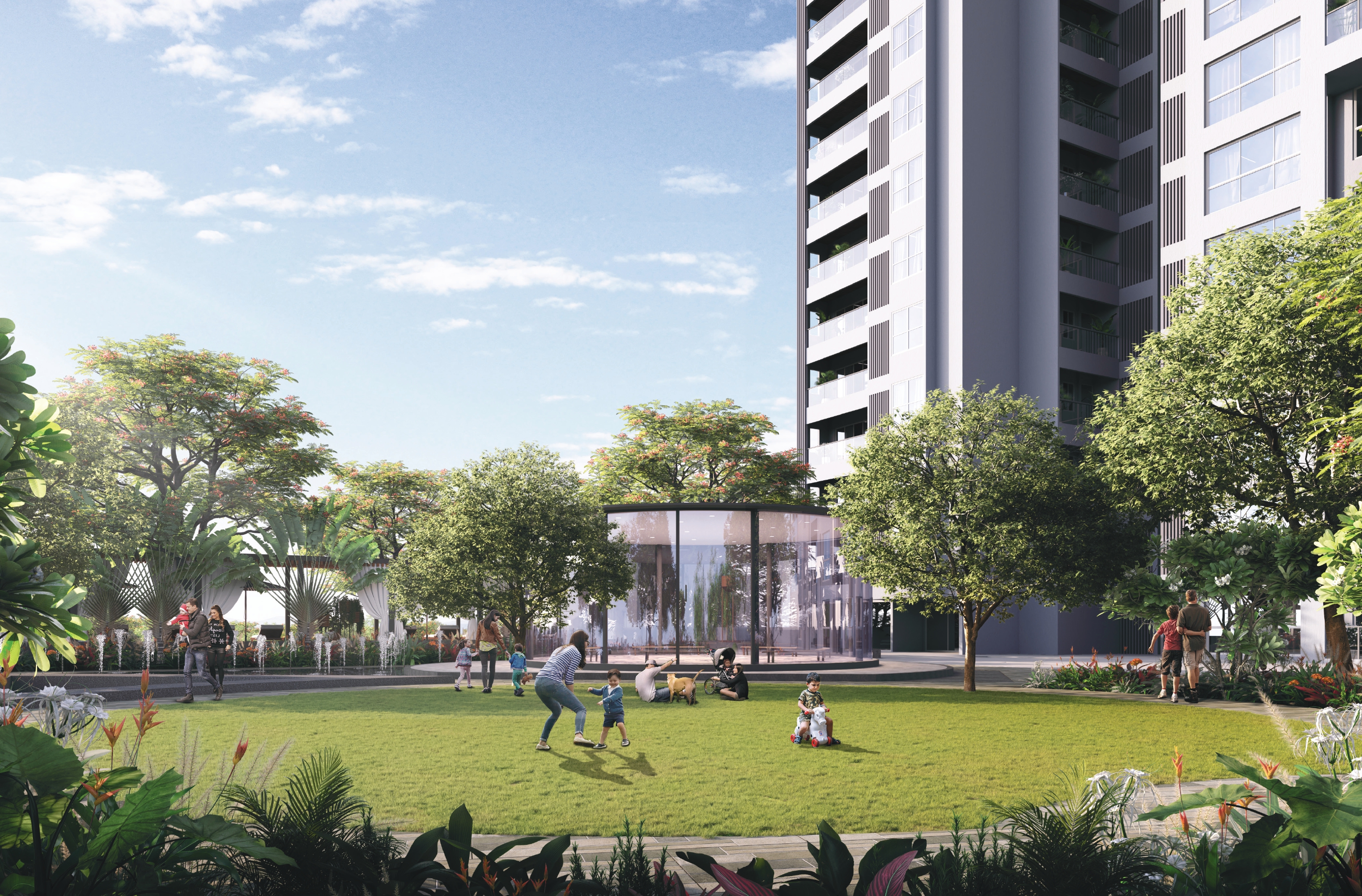 3 BHK + Extra Room 1243 Sq.Ft. Apartment in Lohia Jain The Reserve