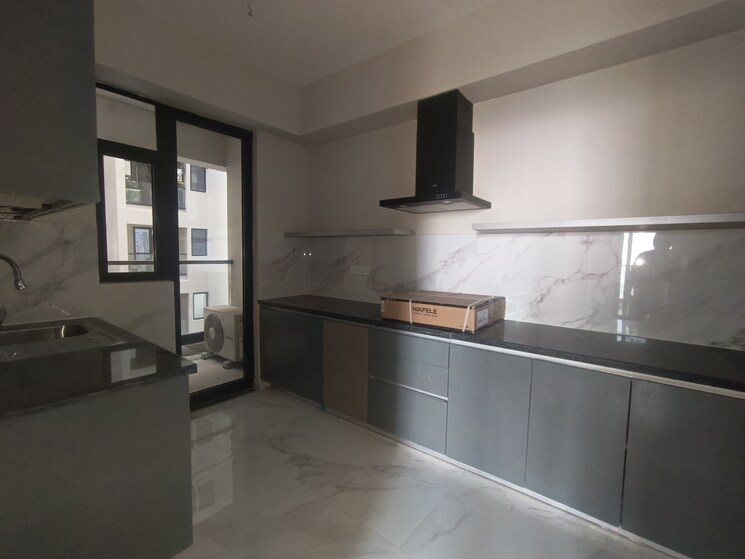 Kitchen, m3m-skywalk 3 Bedroom 2018 Sq.Ft. Apartment In Sector 74 Gurgaon 9476679