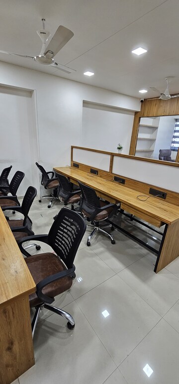 Team Area in  Office Space at Dev Atelier, Prahlad Nagar – for Rent