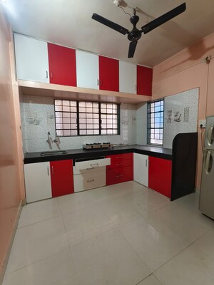 Kitchen in 2 BHK Builder Floor at Wadgaon Sheri – for Rent