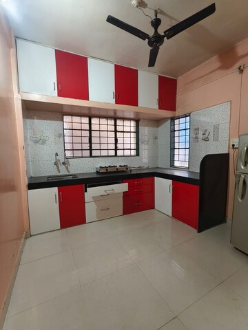 Kitchen in 2 BHK Builder Floor at Wadgaon Sheri – for Rent