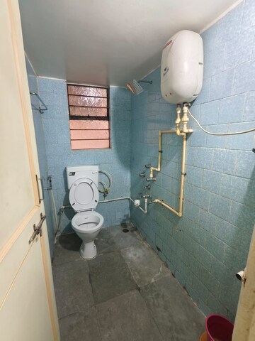 Bathroom in 2 BHK Builder Floor at Wadgaon Sheri – for Rent