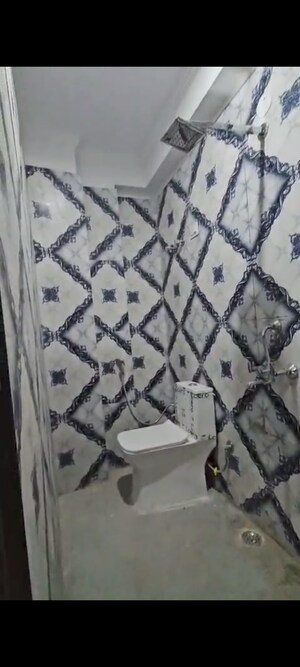 Bathroom in 2 BHK Builder Floor at Chattarpur – for Rent
