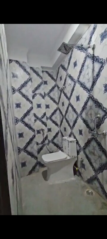 Bathroom in 2 BHK Builder Floor at Chattarpur – for Rent