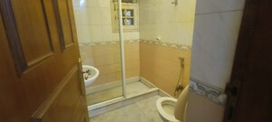 Bathroom in 2 BHK Builder Floor at Vasant Kunj – for Rent