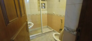 Bathroom in 2 BHK Builder Floor at Vasant Kunj – for Rent