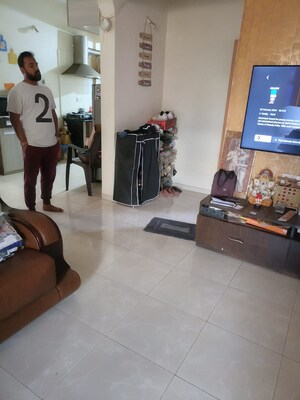 Living Room in 3 BHK Apartment at Dwarka Sun Crest Phase I, Rahatani – for Sale