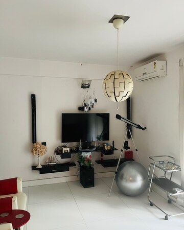 Living Room in 2 BHK Builder Floor at Cox Town – for Rent