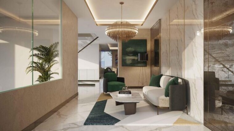 Living Room, m3m-antalya-hills 2 Bedroom 1193 Sq.Ft. Apartment In Sector 79 Gurgaon 9476908