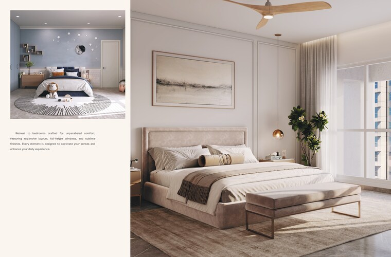 Bedroom, lohia-jain-the-reserve 4 Bedroom 2698 Sq.Ft. Apartment In Koregaon Park Annexe Pune 9476876