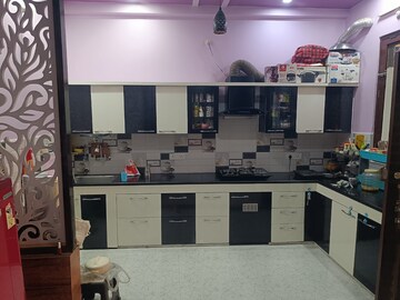 Kitchen in 2 BHK Independent House at Jankipuram Extension – for Sale