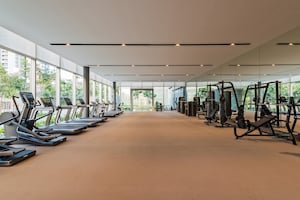 Gym in 3 BHK Apartment at Oberoi Realty Esquire, Goregaon East – for Rent