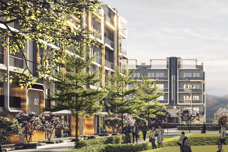 Exterior View, m3m-antalya-hills 2 Bedroom 1155 Sq.Ft. Apartment In Sector 79 Gurgaon 9477122