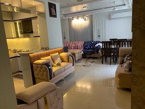 Living Room in 3 BHK Apartment at Omaxe R2, Gomti Nagar – for Rent