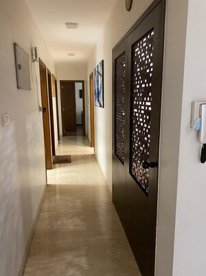 Building Lobby in 3 BHK Apartment at K Raheja Vistas, Powai – for Rent