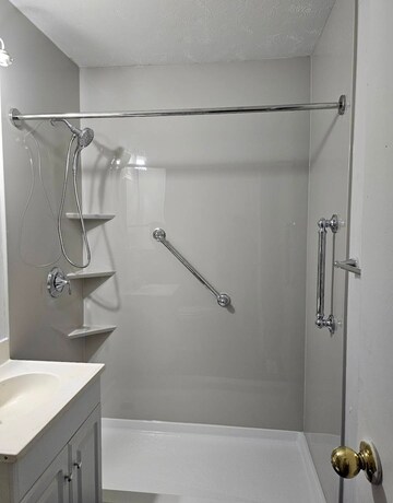 Bathroom in 2.5 BHK Apartment at My Home Tridasa, Tellapur – for Rent