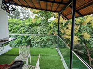 Balcony in 4 BHK Villa at Nambiar Ellegenza, Sarjapur Road – for Sale