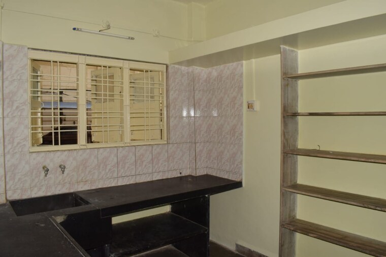 Kitchen, vanaz-corner 2 Bedroom 740 Sq.Ft. Apartment In Kothrud Pune 9477422